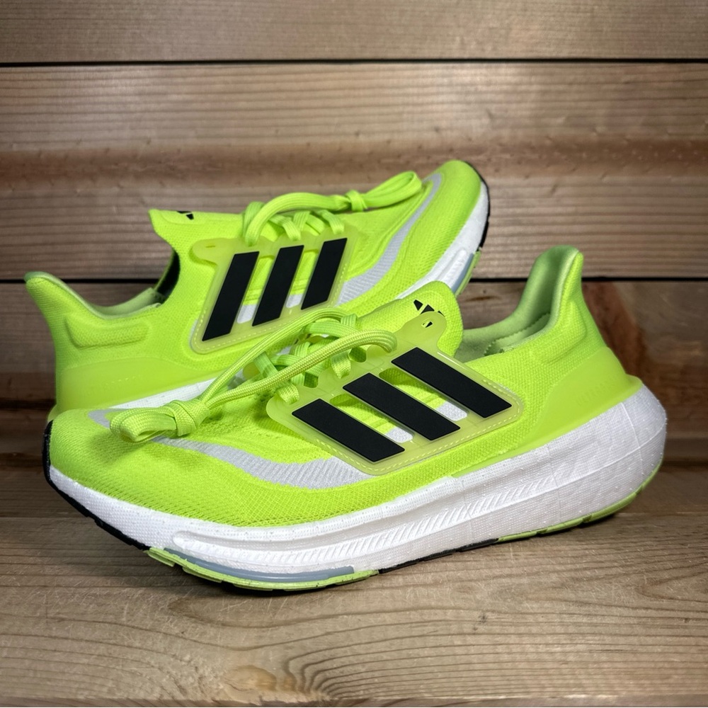 NEW Mens Size 8 Adidas Ultraboost Light “Lucid Lemon” Running Shoes IE1767 - Picture 9 of 9
